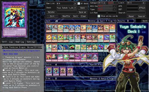 yuya sakaki deck list|Yuya Sakaki Character Deck .